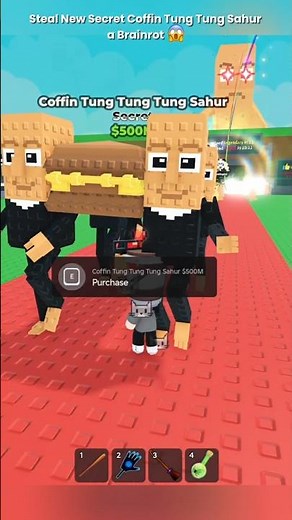 Steal All New Secret Coffin Tung Tung Sahur a Brainrot