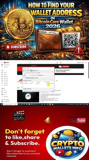 How To Find Your Wallet Address in Bitcoin Core Wallet 2026 Step by Step Guide