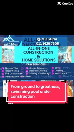 Constructing a Swimming Pool: From Ground to Greatness