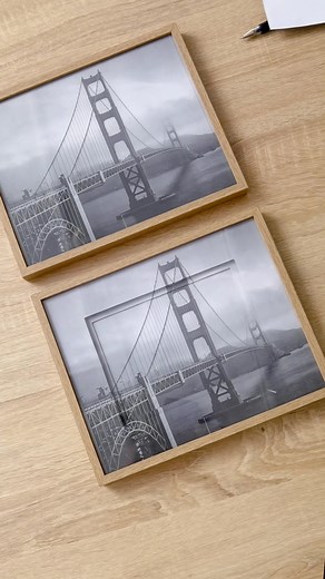 DIY the double mat picture frames. 3D ☺️☺️ #doublemat #diyproject #diy #homediy #pictureframes #photoframes #homedecor #3dphotos