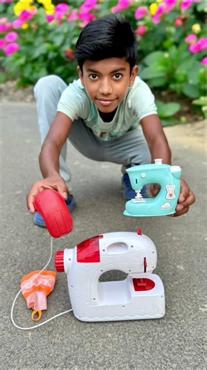 Small & big Two Sewing Machine🔥#shortsfeed