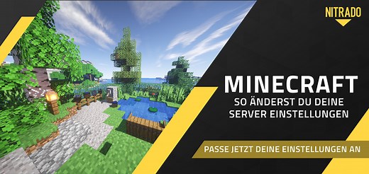 Minecraft Server Einstellungen ändern