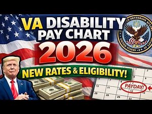 🇺🇸 VA Disability Pay Chart 2026 – Check New Rates, Eligibility & Payment Schedule