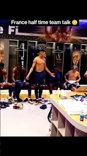 Mbappe speech in dressing room after half in fifa world cup final.
