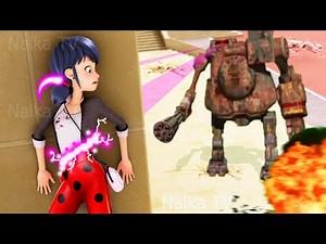 🔴 LADYBUG vs ROBOT UFO MIRACULOUS | Ladybug and Cat Noir (FanMade) Леди Баг 5 сезон