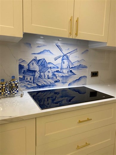 Ceramic Tile Mural - Wall Art - Etsy