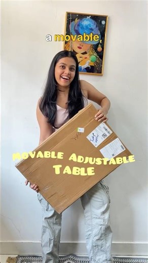 Moveable Adjustable Study Table | Shruti Kothari | Best Office Table Work From Home | Honest Review