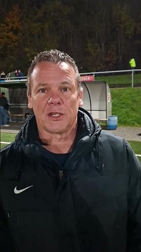 Rudi Thömmes, coach of FSV Salmrohr, after the 0:5 defeat in the Rhineland Cup against FV Engers 07