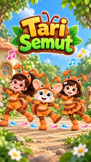 LAGU TARIAN SEMUT #laguanak #tariansemut #sekadungkading #lagusemut #laguanakviral
