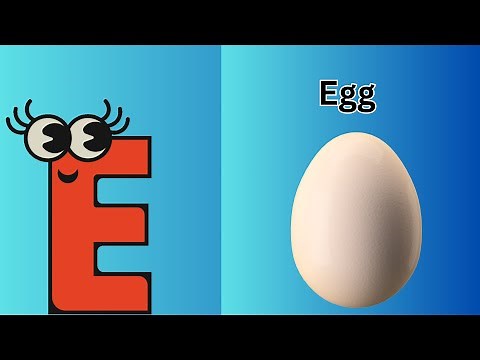 Exciting Letter E: 7 Fun Things for Kids | Educational Video