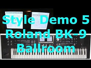 Roland BK-9, Style Demo 5 (Ballroom)