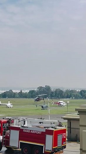 ROCKET | ROCKETs lifting off together at Rand Airport #rockethems #helicopter