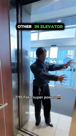 nonchalant elevator aura