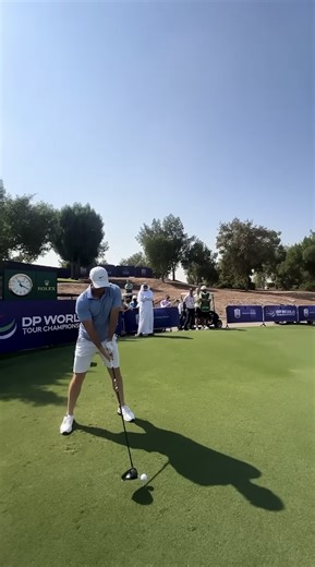 Rory McIlroy’s ten-yard drive