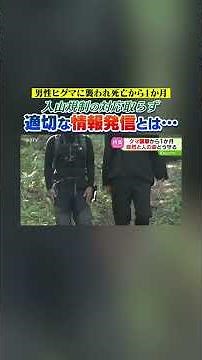 入山規制の対応取らず 適切な情報発信とは… 男性襲われ死亡から１か月 人とヒグマの共生に揺れる知床・羅臼岳 #shorts