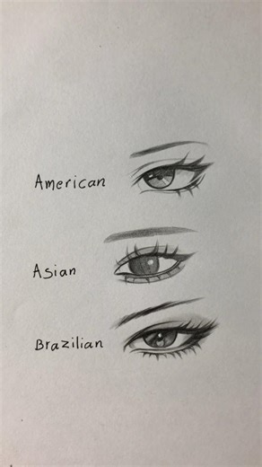 How to draw different eyes ✨#howtodraw #drawing #sketch #eyedrawing