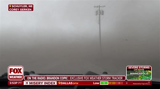 1.2M views · 12K reactions | Check out the scenes in eastern Nebraska where 80 mph+ winds picked up dust to make for some ominous sights live on FOX Weather. Forecast updates: https://www.foxweather.com/weather-news/severe-weather-central-eastern-us-easter-weekend-forecast | FOX Weather | Facebook