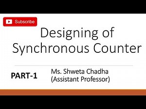 Designing of synchronous counter (PART1)