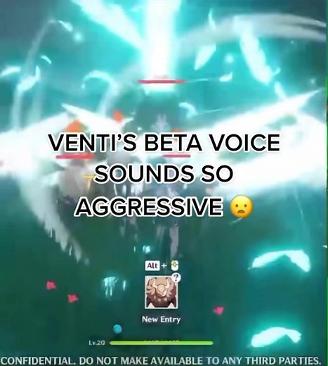 Venti Beta Voice Lines Compilation | Genshin Impact