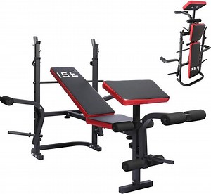Banc de sport ISE SY-5430B - Bancs de fitness - Banc de musculation multifonction... | bol
