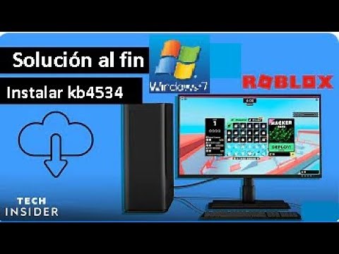 COMO SOLUCIONAR EL ERROR INSTALL KB4534310 EN ROBLOX PARA WINDOWS 7