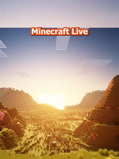 Minecraft Live Announcement Excitement