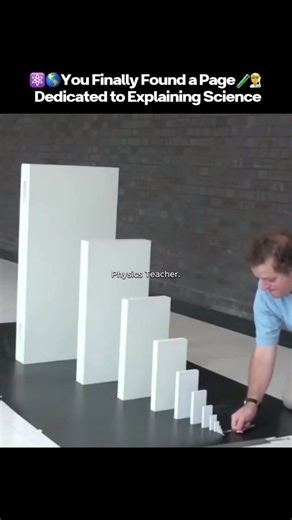 Sciencify – Science. Simplified. on Instagram: "⚡📚 When a Physics Teacher REALLY Knows His Stuff 😱🔬 This isn’t just teaching — this is physics coming alive. One simple setup. One clean demonstration. And suddenly… the laws of the universe make sense. 🧠 Why this hits different: 🌀 Abstract ideas turn into real motion ⚙️ Forces you can’t see suddenly become obvious 💥 Cause and effect play out in real time 🔬 No shortcuts — just pure, beautiful physics Great teachers don’t make science easier 