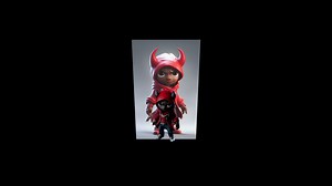 cartoon character of a little boy dressed in a - Download Free 3D model by klrxyz