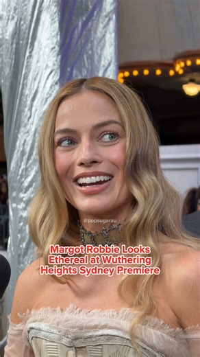 She was like a shot of espresso or whatever Andrew Garfield said... #margotrobbie #wutheringheights #jacobelordi #emeraldfennell #popsugarau | PS - Feel Good About It