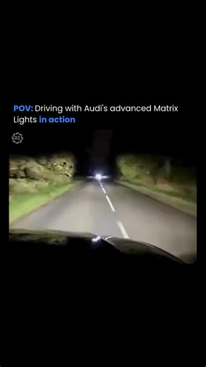 Your AI Start on Instagram: "Audi’s advanced Matrix lighting system adapts in real time to road conditions, enhancing visibility while reducing glare for other drivers. This technology demonstrates how intelligent lighting improves both safety and driving experience. By combining precision optics with responsive sensors, these lights showcase the integration of innovation and engineering in modern automotive design. Source: @interesting_aIl Follow @youraistart for more posts like this #auto #tec
