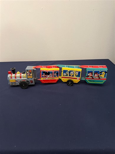 Vintage 1950s-60s Marx Tin Wind up Disneyland 8400 Zig-zag Train, Walt Disney Productions - Etsy