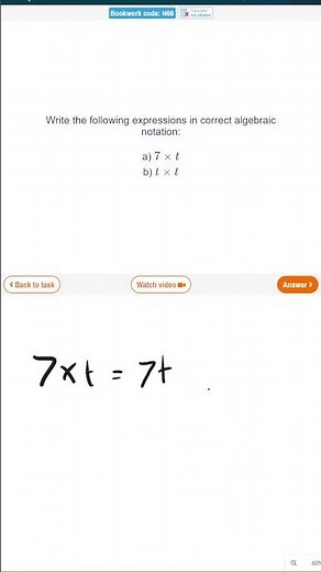 Algebraic Notation on Sparx #maths #teacher #sparx #gcse