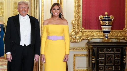 Melania Trump’s daring banquet dinner dress has ‘everyone talking’