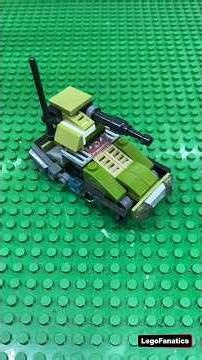 LEGO Assembly Build Micro Tank