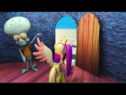 Squidward Kicks My Little Pony Out of His House