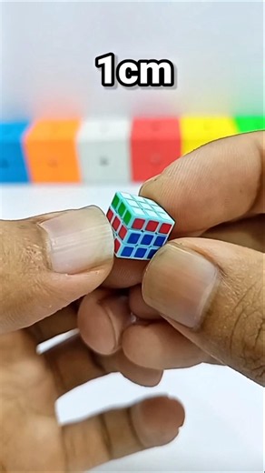 1cm Rubik's cube 😲🤯 #rubikscube #puzzle #cube #solve