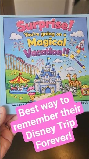 Parents are obsessed with this Disney countdown book #disneyparents #trending #disneyparks