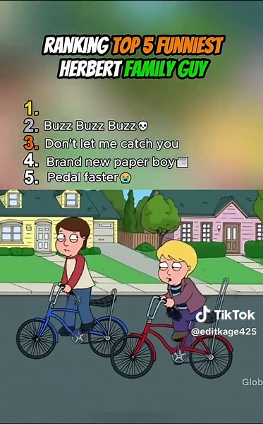 Top 5 Funniest Herbert Moments in Family Guy