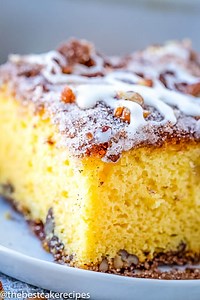 Best Ever Coffee Cake Recipe {with Cinnamon Sugar Streusel and Glaze}