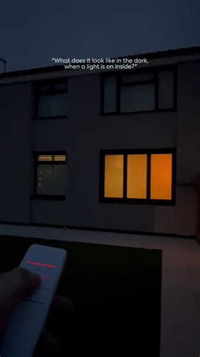 Experience Absolute Nighttime Privacy with Click Glass