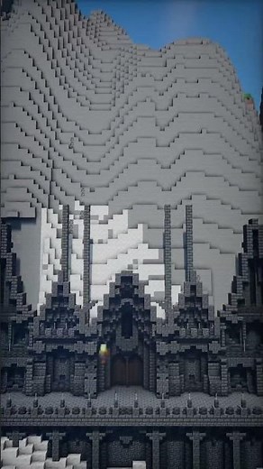 Minecraft cathedral build #minecraft