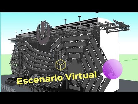 Ultra Music Festival-Escenario Virtual 3D(Stage Virtual - Free file)