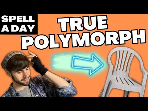 TRUE POLYMORPH | Interpretations And Consequences - Spell A Day D&D 5E +2