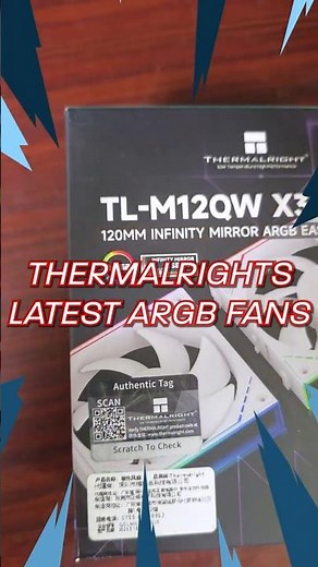 Thermalright’s New ARGB Fans! 🔥TL-M12QW X3