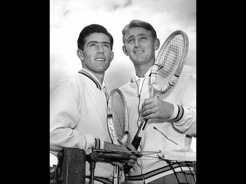 New South Wales Tennis Lew Hoad and Ken Rosewall