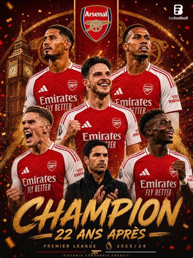 #arsenal #champion #celebration #premierleague #reaction Arsenal officiellement champion d’angleterre. Mikel Arteta pote tit lan vini vre. Man City pa rive bat jodia. Arsenal champion apre 22 years san PL. yon bel eksplwa pou Arteta ak Mesye li yo