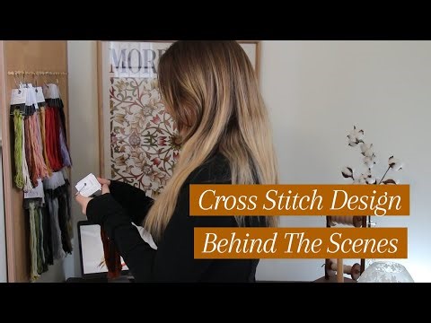 Diana Bloom: Cross Stitch Design Behind The Scenes 2