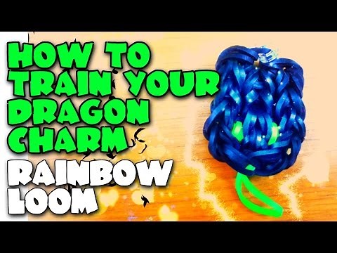 How To Train Your Dragon Head Charm Rainbow Loom