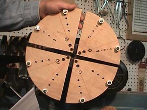 Plate turning with home made cole jaws