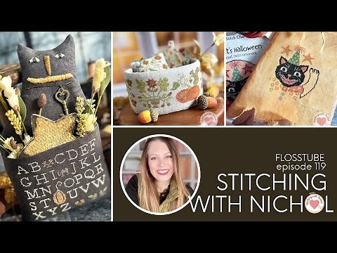 Fraidy Felix's ADORABLE Cross Stitch Cat is Finally Done!